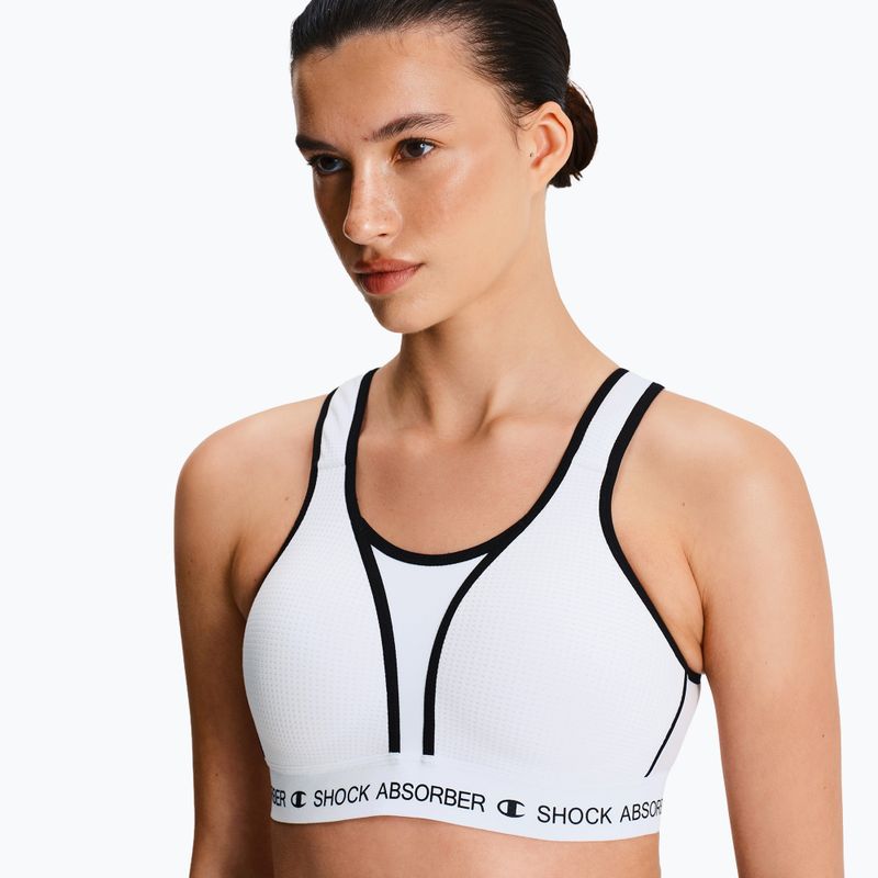 Бюстгальтер для тренувань Shock Absorber Ultimate Run Bra Padded white 3