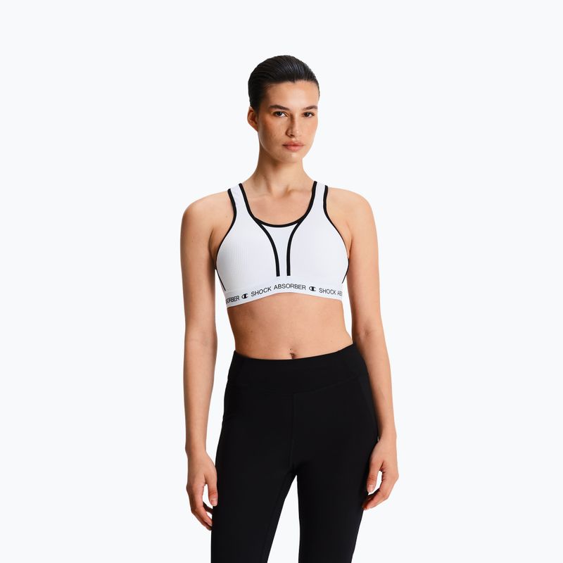Бюстгальтер для тренувань Shock Absorber Ultimate Run Bra Padded white 4