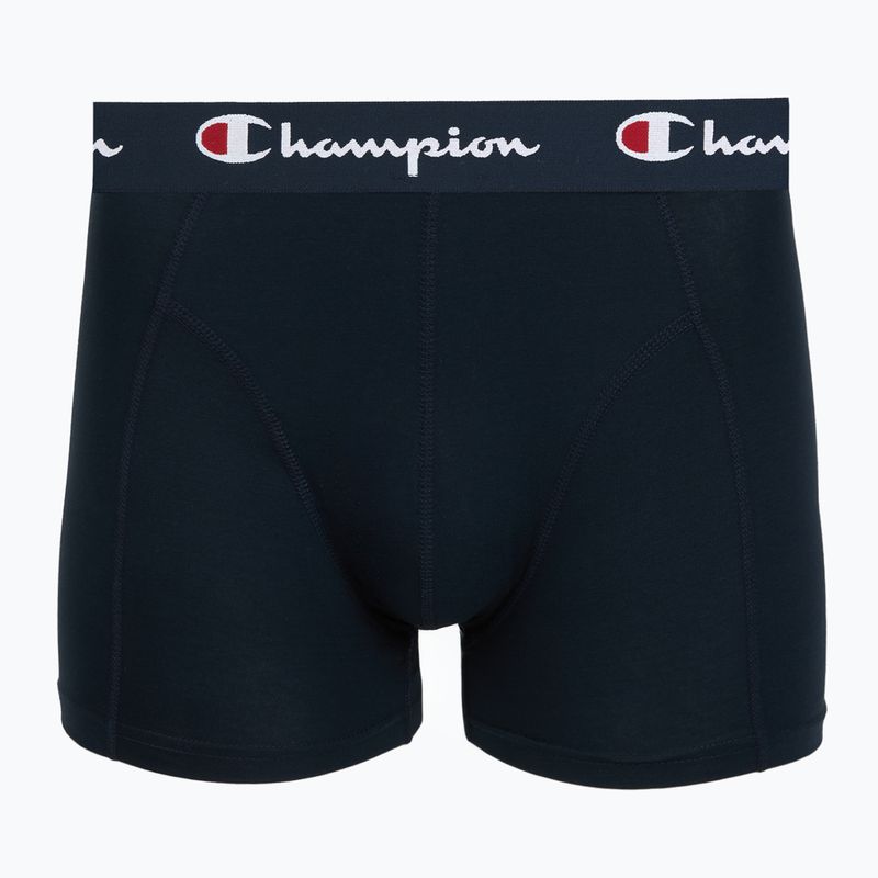 Боксерки чоловічі Champion Trunk Knit navy/navy 3