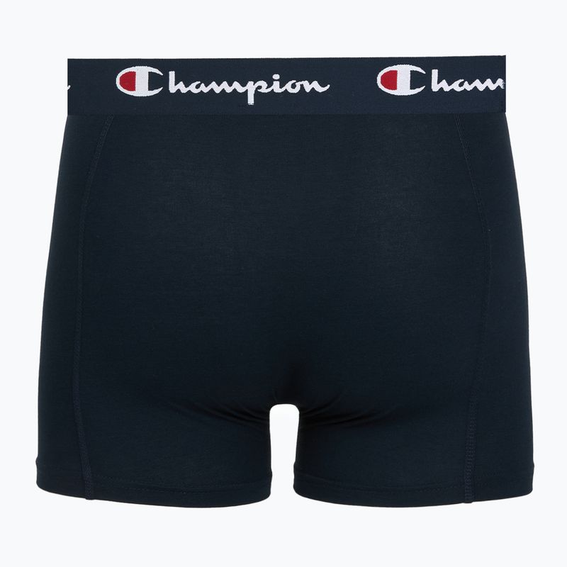 Боксерки чоловічі Champion Trunk Knit navy/navy 4