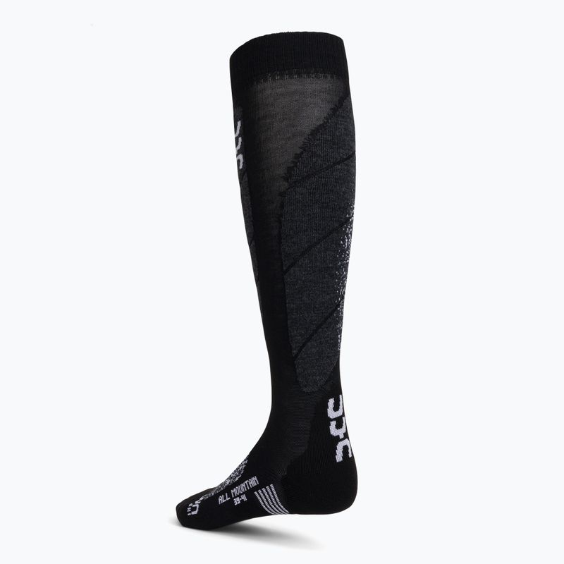 Шкарпетки лижні чоловічі UYN Ski All Mountain black / white 2
