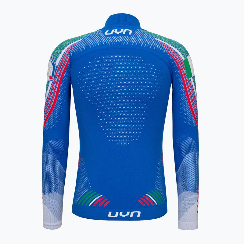 Термофутболка чоловіча  UYN Natyon 2.0 Italy синя U100197 2