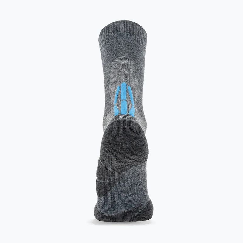 Шкарпетки жіночі Uyn Trekking 2IN Merino Mid mid grey/turquoise 3