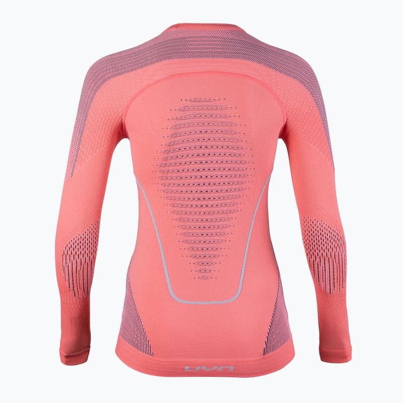 Жіноча термоактивна кофта UYN Evolutyon UW Shirt strawberry/ pink/ turquoise 2