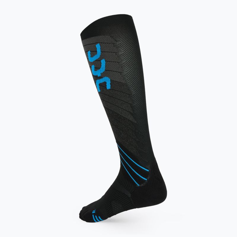 Шкарпетки гірськолижні чоловічі UYN Ski Evo Race One black/blue 2
