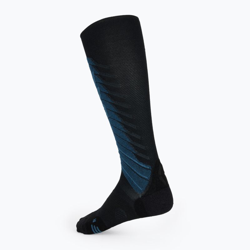 Чоловічі лижні шкарпетки UYN Ski One Biotech black/blue 2