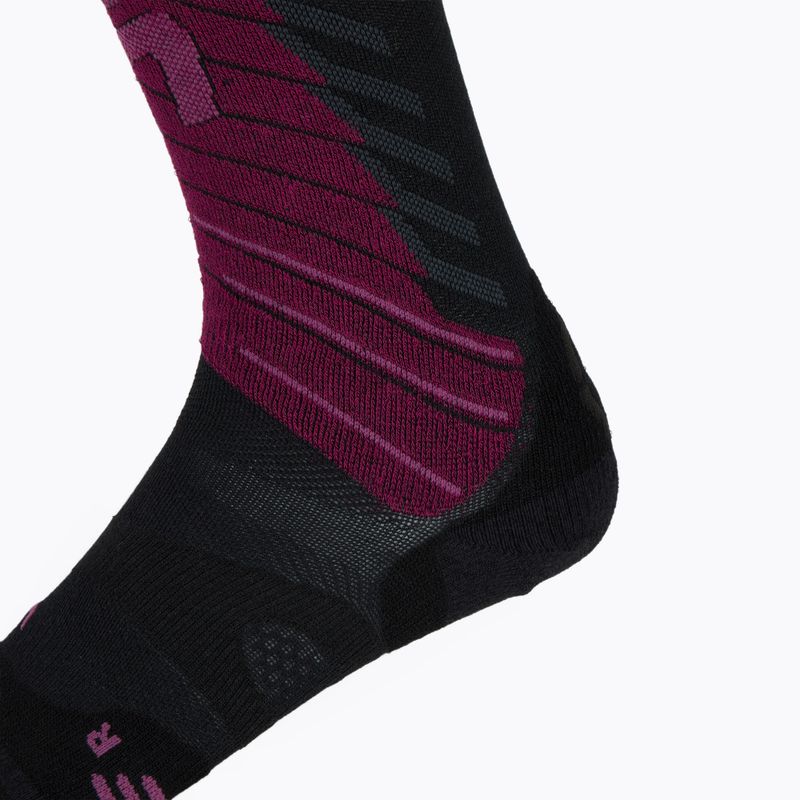 Шкарпетки гірськолижні жіночі UYN Ski One Biotech black/purple 3