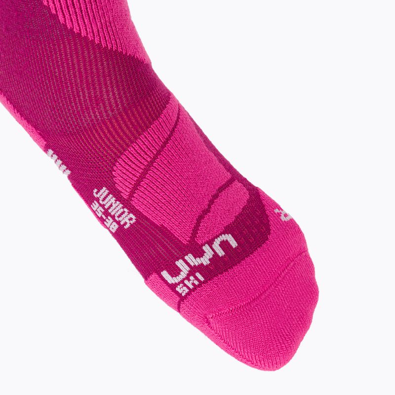 Шкарпетки гірськолижні дитячі UYN Junior Ski pink 3