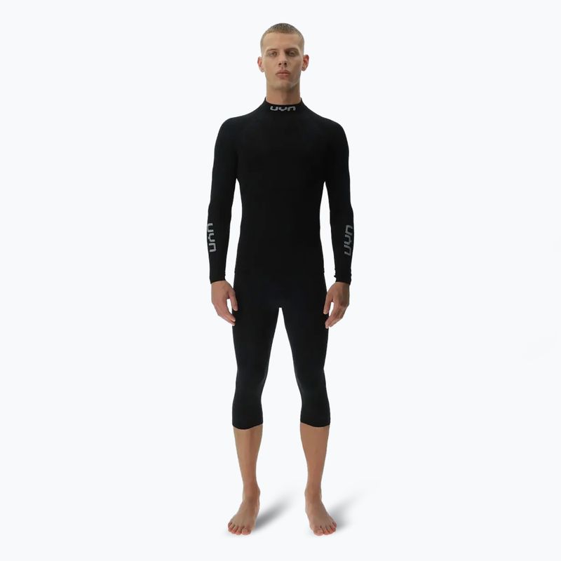 Чоловіча термоактивна кофта UYN Elevatyon Biomorph LS Turtle Neck black 2