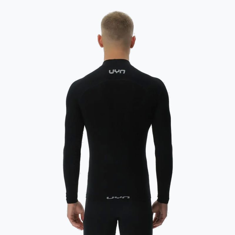Чоловіча термоактивна кофта UYN Elevatyon Biomorph LS Turtle Neck black 3