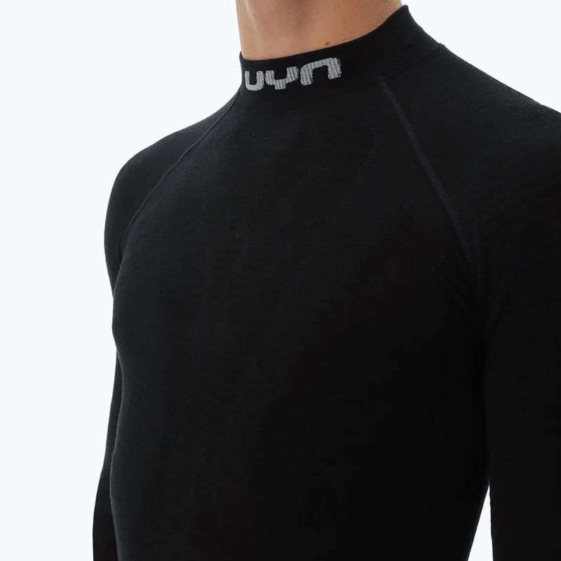 Чоловіча термоактивна кофта UYN Elevatyon Biomorph LS Turtle Neck black 5