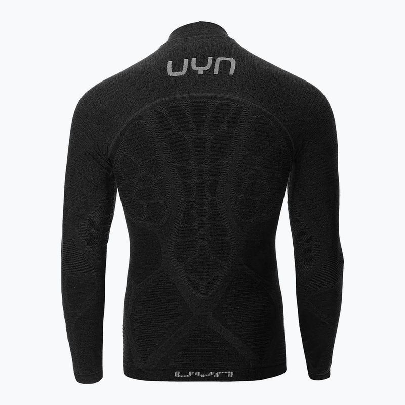 Чоловічий термолонгслив UYN Elevatyon Biomorph LS Turtle Neck LS чорний 8