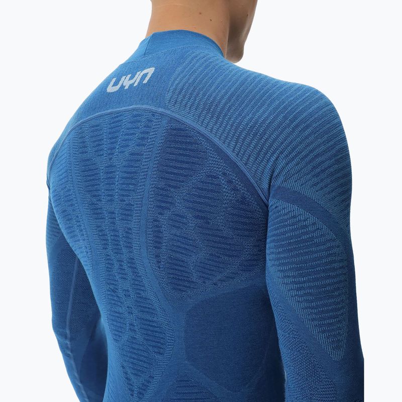 Лонгслів термічний чоловічий UYN Elevatyon Biomorph Turtle Neck blue atoll 6