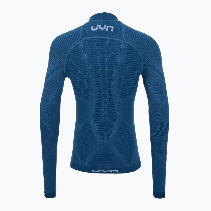 Чоловіча термоактивна кофта UYN Elevatyon Biomorph Turtle Neck blue atoll 8
