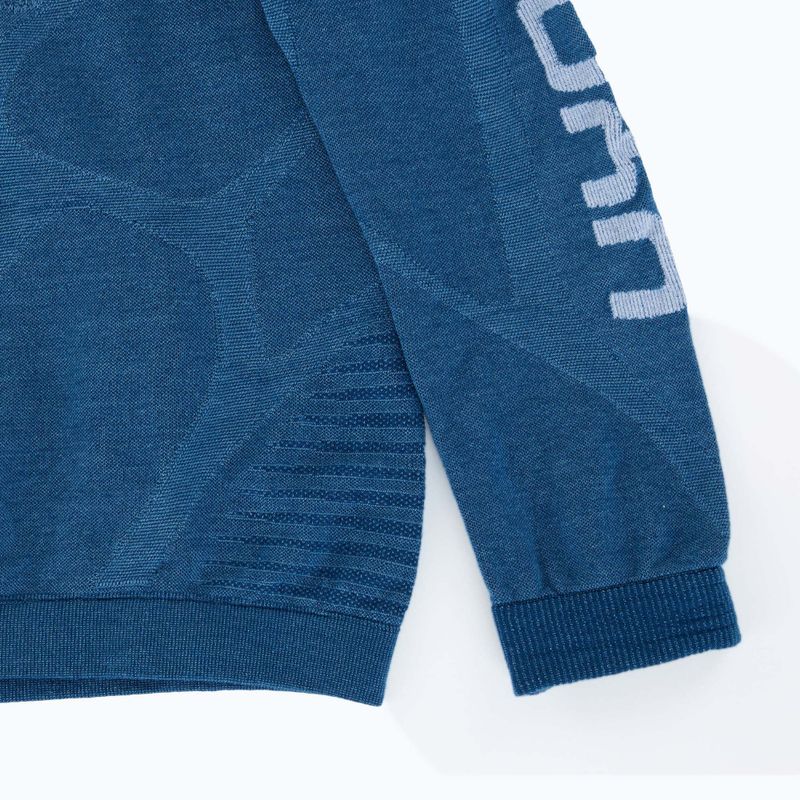 Чоловіча термоактивна кофта UYN Elevatyon Biomorph Turtle Neck blue atoll 9