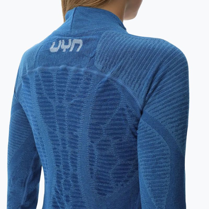 Жіноча термоактивна кофта UYN Elevation Biomorph LS Turtle Neck blue atoll 6