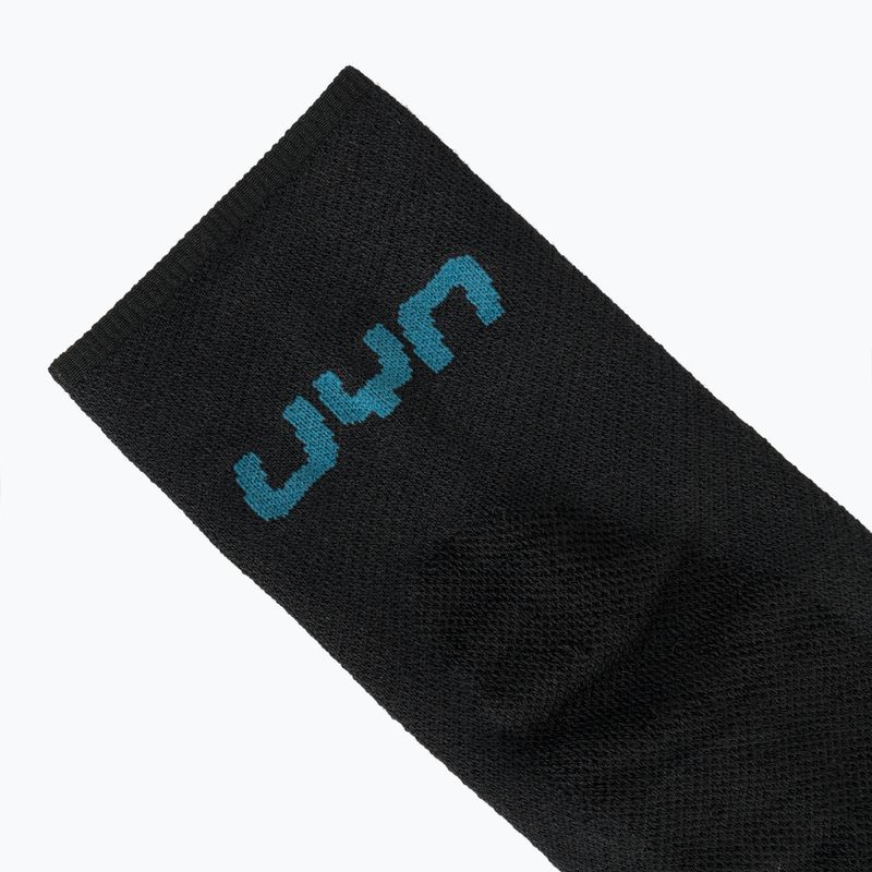 Шкарпетки гірськолижні чоловічі UYN Ski Touring One Bio black/blue 4
