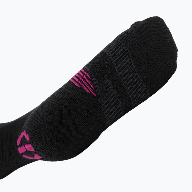 Шкарпетки гірськолижні жіночі UYN Ski Touring One Bio black/pink yarrow 3