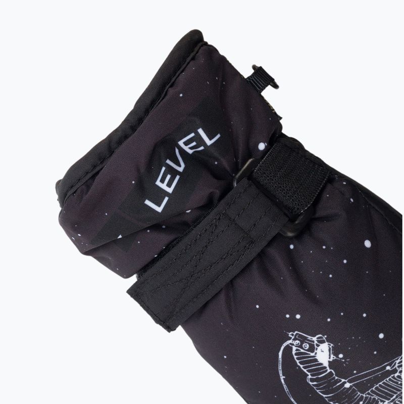 Рукавиці лижні дитячі Level Mitt чорні 4152JM 4