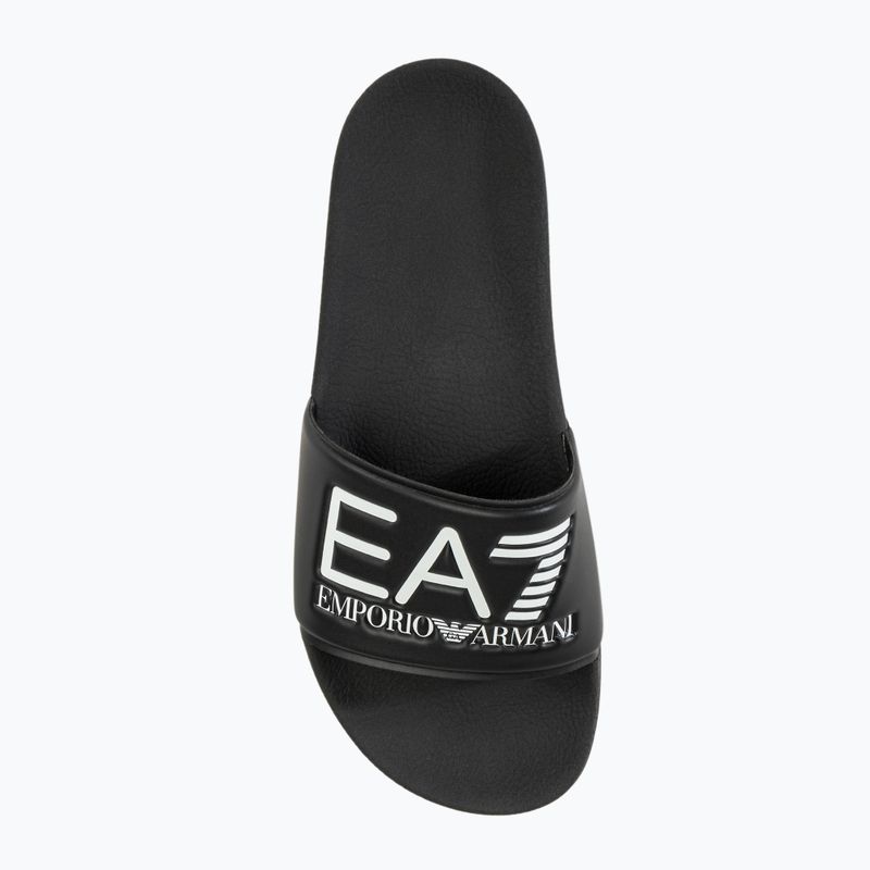 EA7 Шльопанці для водних видів спорту Emporio Armani Visibility чорний 5