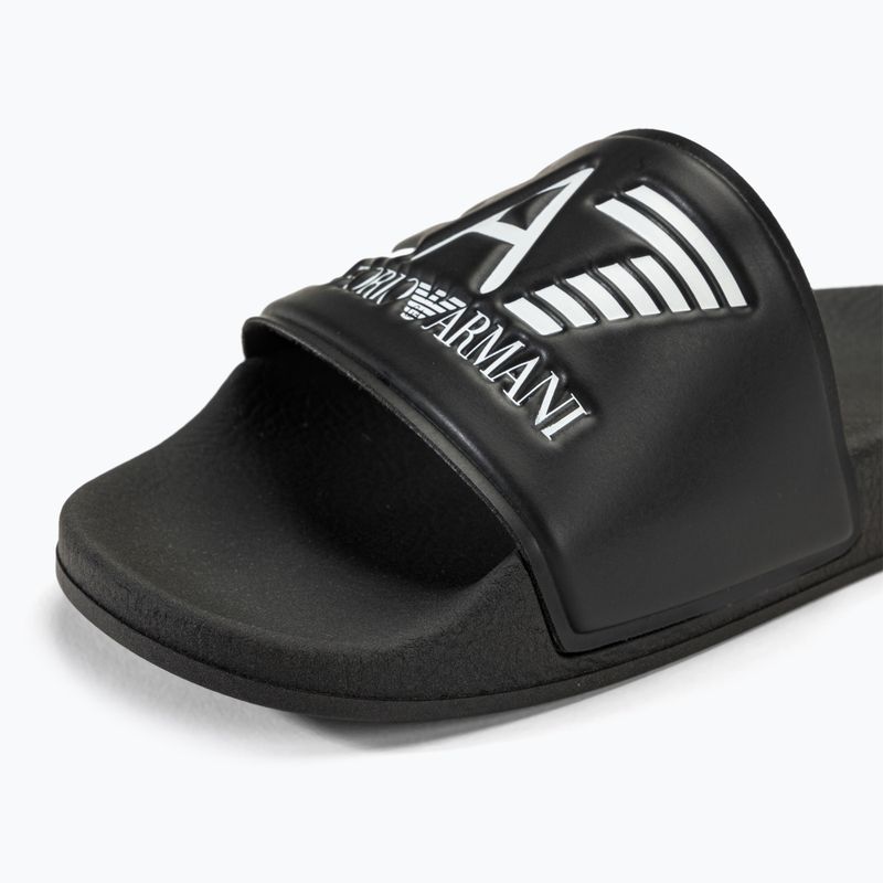 EA7 Шльопанці для водних видів спорту Emporio Armani Visibility чорний 7
