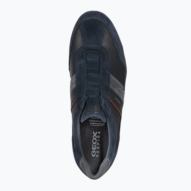 Черевики чоловічі Geox Wells navy/burgundy 12