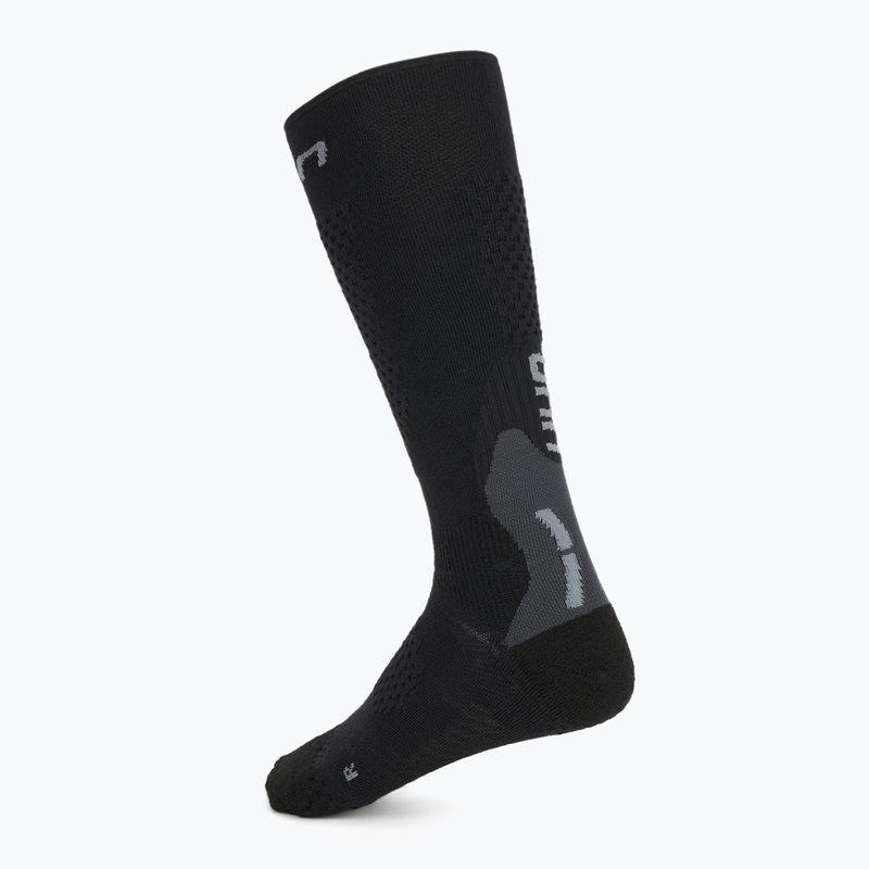 Шкарпетки лижні чоловічі UYN Ski One Alpine Merino black/grey 2