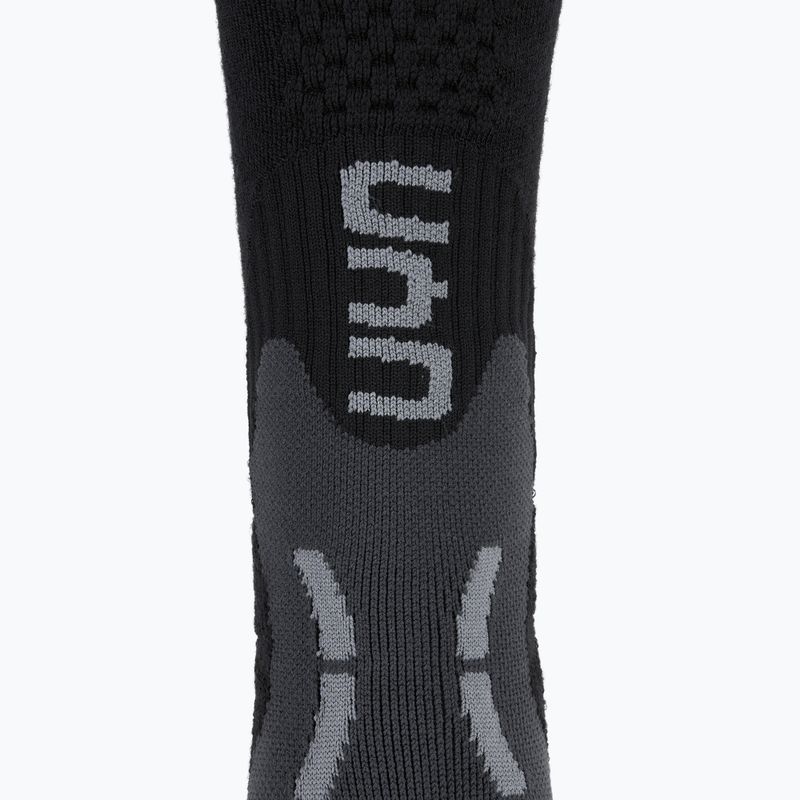 Шкарпетки лижні чоловічі UYN Ski One Alpine Merino black/grey 3