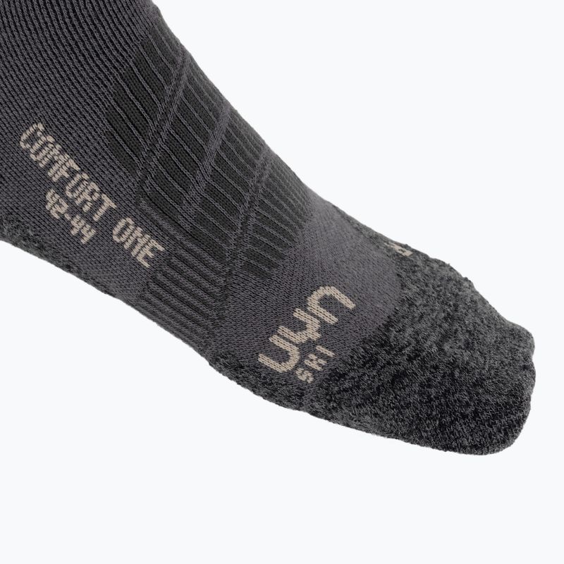 Шкарпетки лижні чоловічі UYN Ski One Comfort Fit grey/melange 3