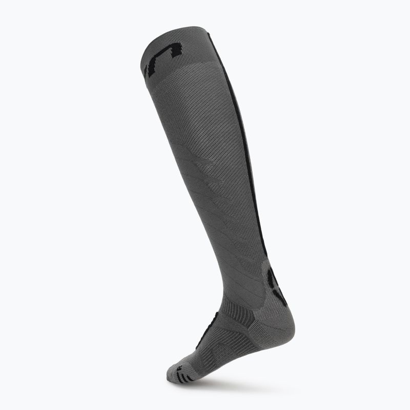 Шкарпетки лижні чоловічі Uyn Ski One Merino Socks grey/black 2