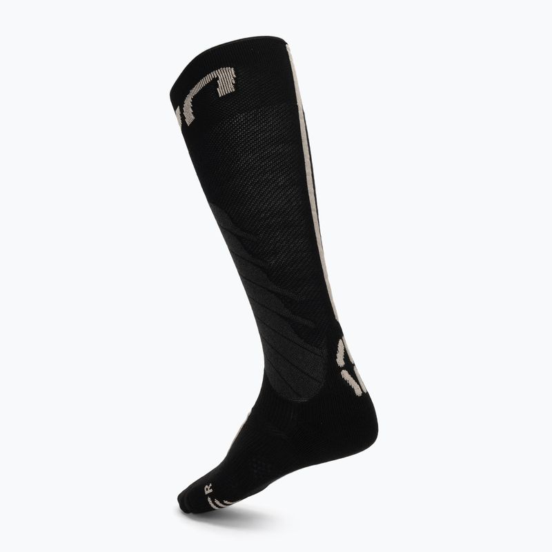 Шкарпетки лижні жіночі Uyn Ski One Merino Socks black/beige 2