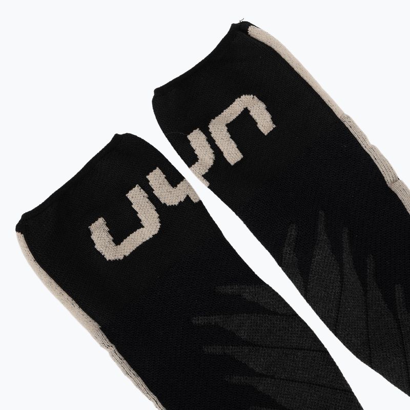 Шкарпетки лижні жіночі Uyn Ski One Merino Socks black/beige 3