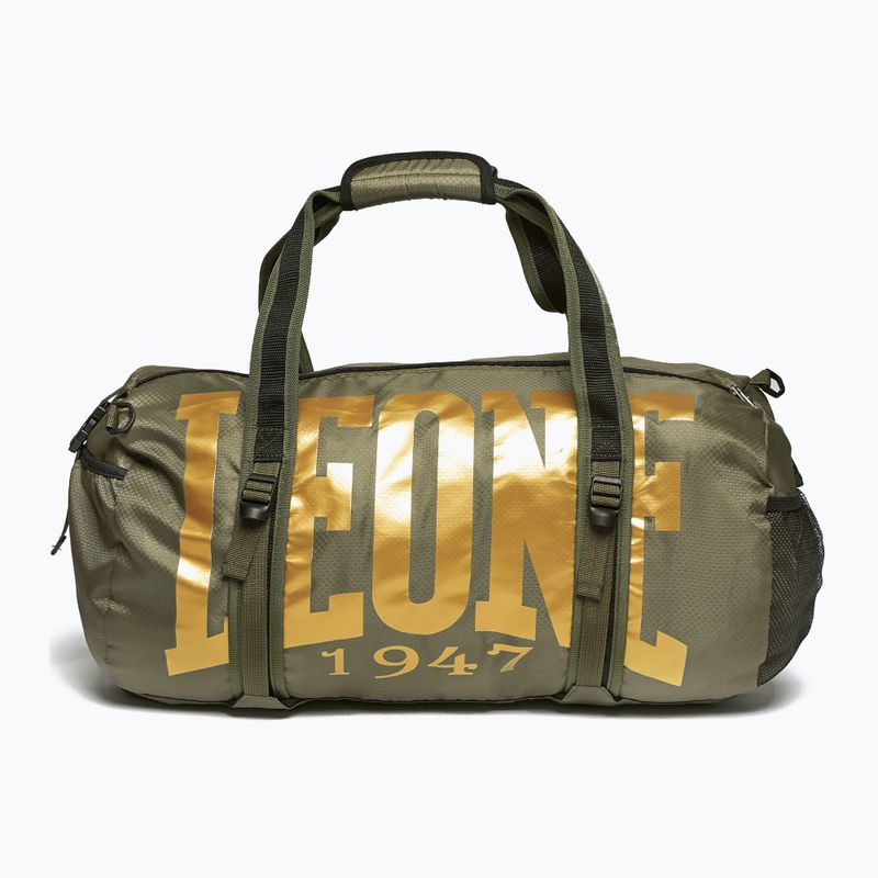 Сумка тренувальна LEONE 1947 Duffel Bag зелена AC904 2