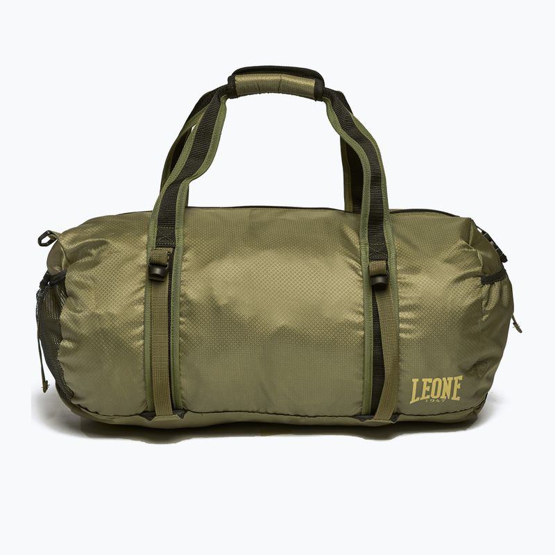 Сумка тренувальна LEONE 1947 Duffel Bag зелена AC904 4