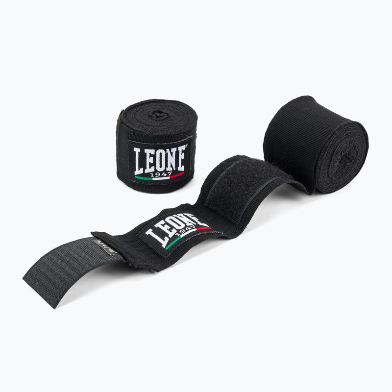 Боксерські бинти LEONE 1947 Hand Wraps 450 см чорний