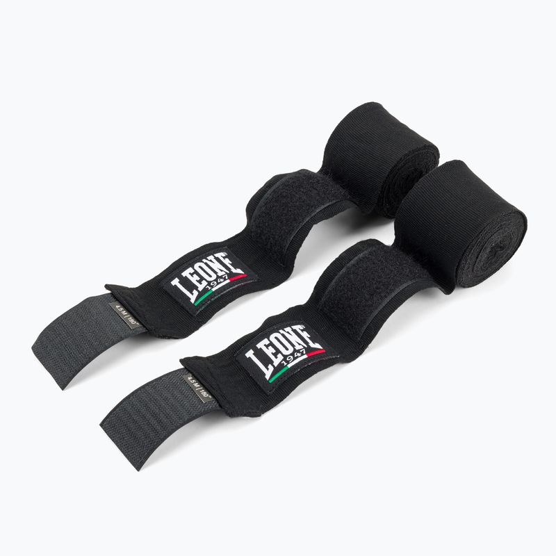 Боксерські бинти LEONE 1947 Hand Wraps 450 см чорний 2