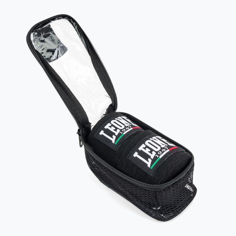 Боксерські бинти LEONE 1947 Hand Wraps 450 см чорний 3