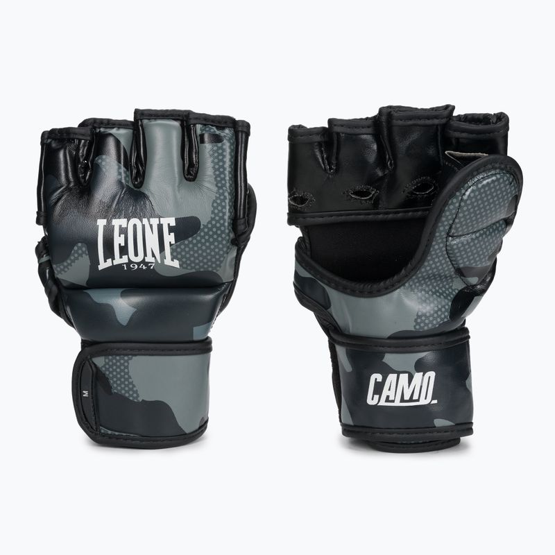 Грейплінгові рукавиці LEONE Camouflage MMA сірі GP120