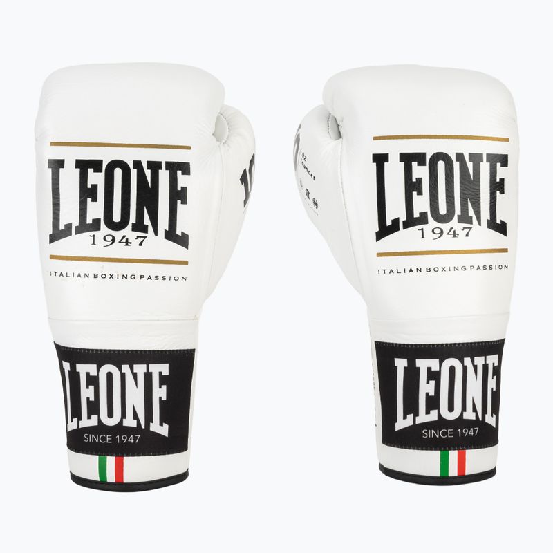 Рукавиці боксерські LEONE 1947 Shock Plus white 2