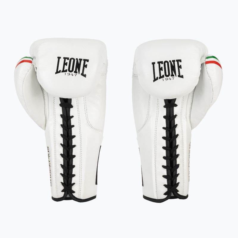 Рукавиці боксерські LEONE 1947 Shock Plus white 3