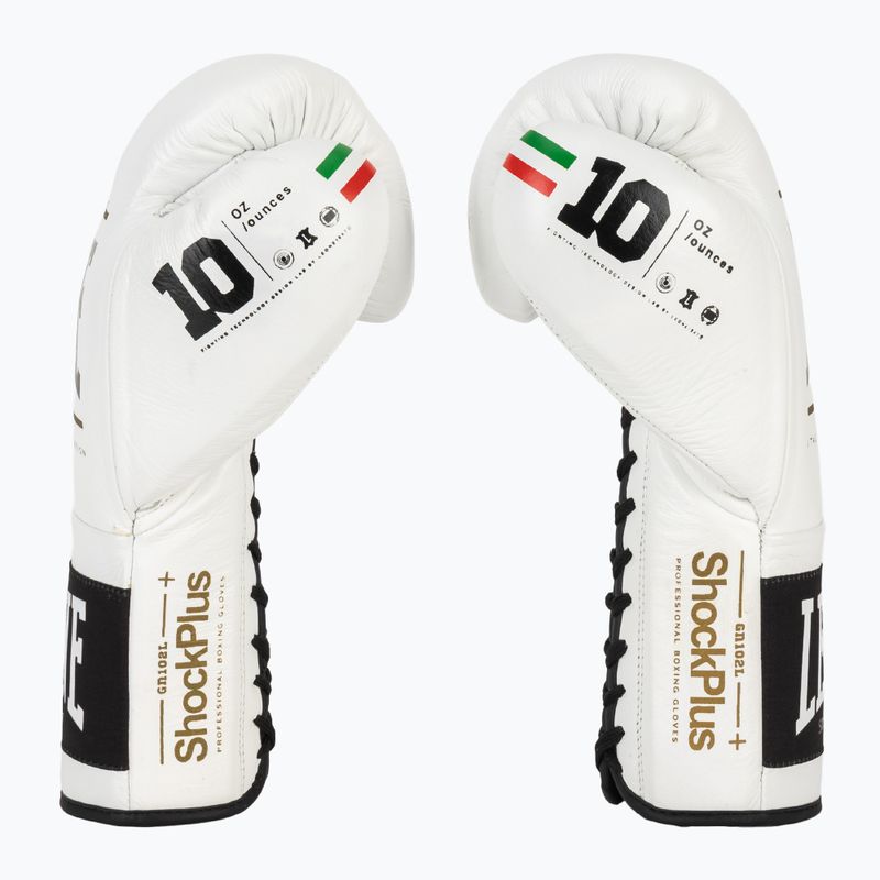 Рукавиці боксерські LEONE 1947 Shock Plus white 4