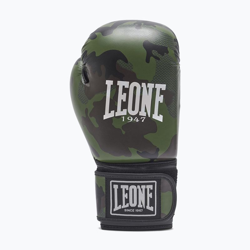 Рукавиці боксерські LEONE 1947 Camo зелені GN324 8