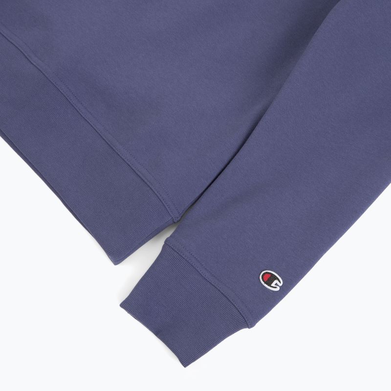 Кофта чоловіча Champion 221792 Crewneck Sweatshirt blue 4