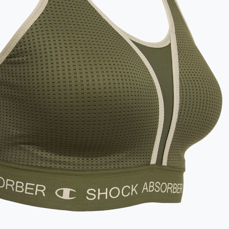 Бюстгальтер для тренувань Shock Absorber Ultimate Run Bra Padded khaki 3