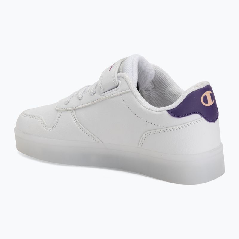 Взуття дитяче Champion GLW G PS Low Cut white/purple 3