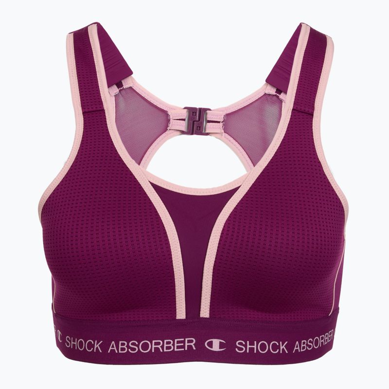 Бюстгальтер для тренувань Shock Absorber Ultimate Run Bra Padded deep purple