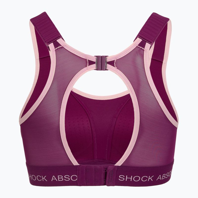 Бюстгальтер для тренувань Shock Absorber Ultimate Run Bra Padded deep purple 2