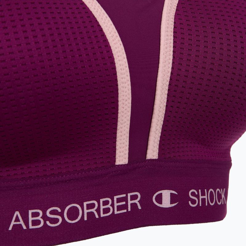 Бюстгальтер для тренувань Shock Absorber Ultimate Run Bra Padded deep purple 3