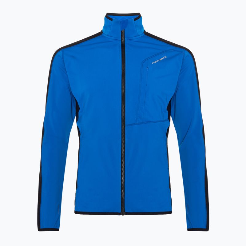 Кофта лижна чоловіча Fischer UP Flex prince blue