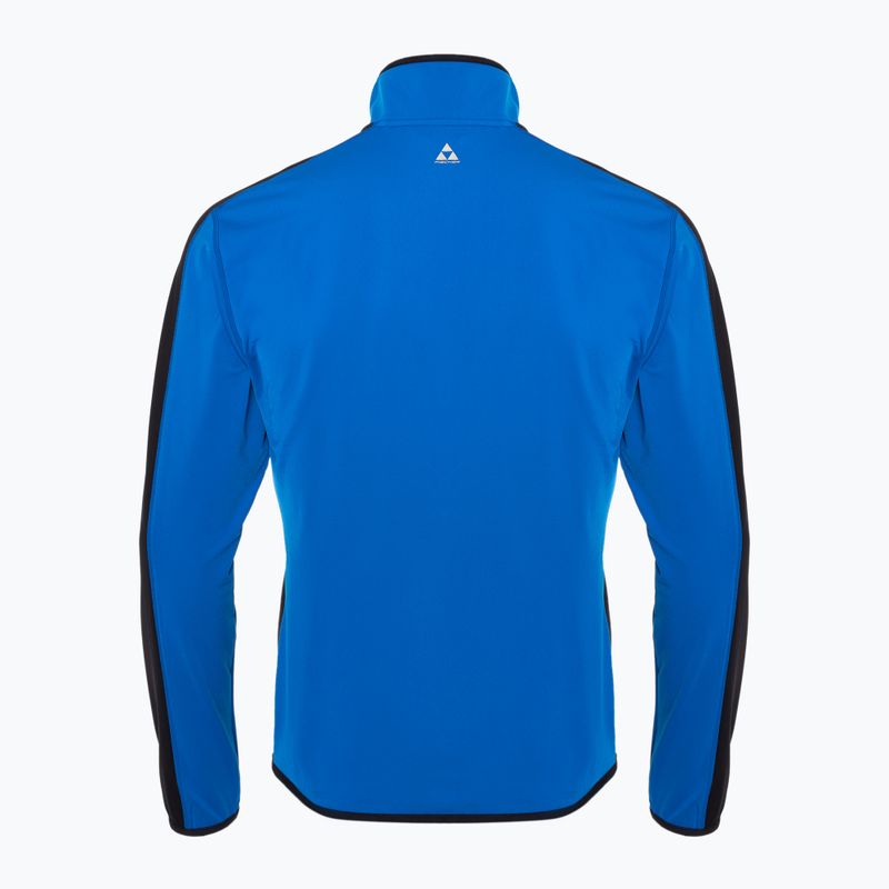 Кофта лижна чоловіча Fischer UP Flex prince blue 2